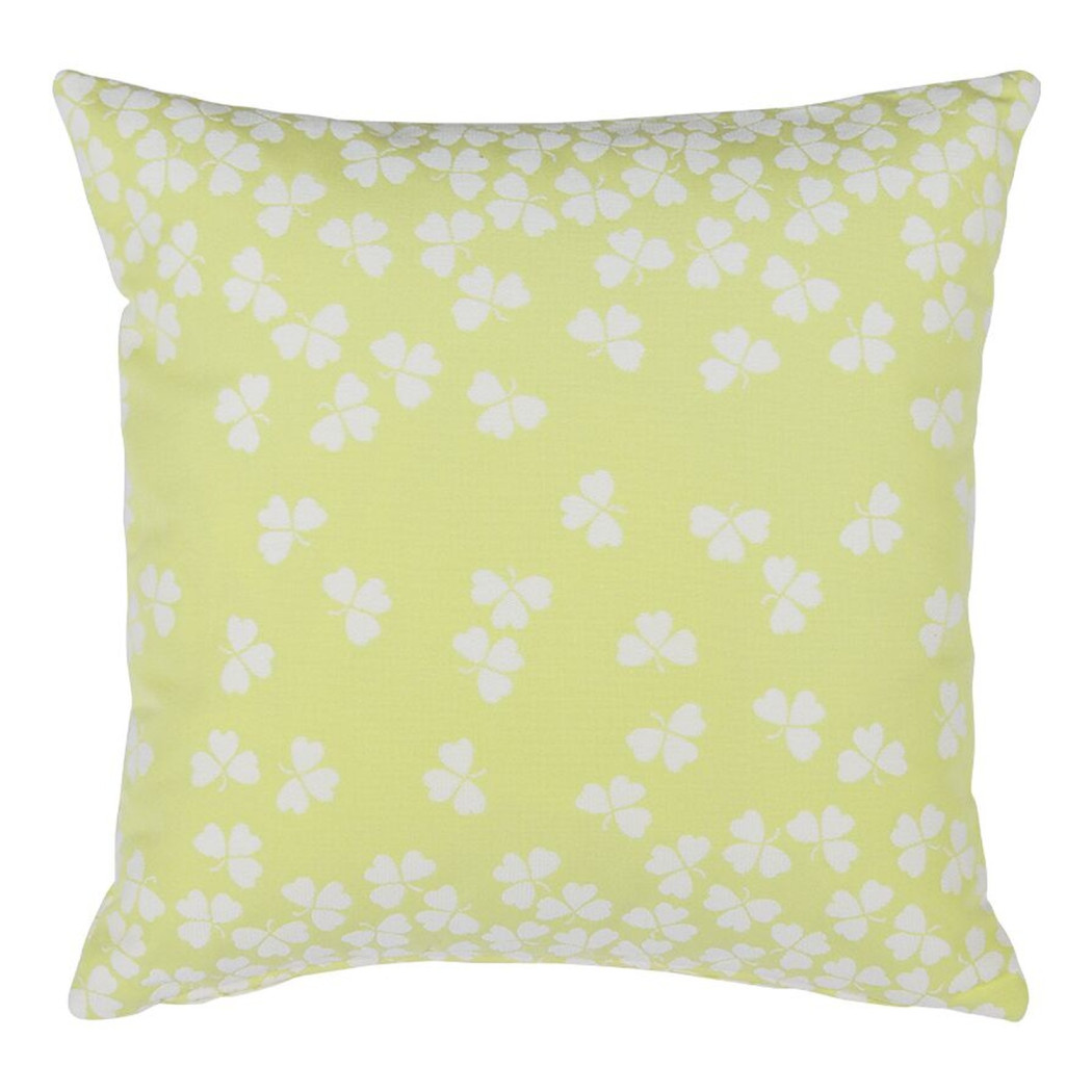 Подушка Trèfle 44x44 Frosted Lemon зображення №1