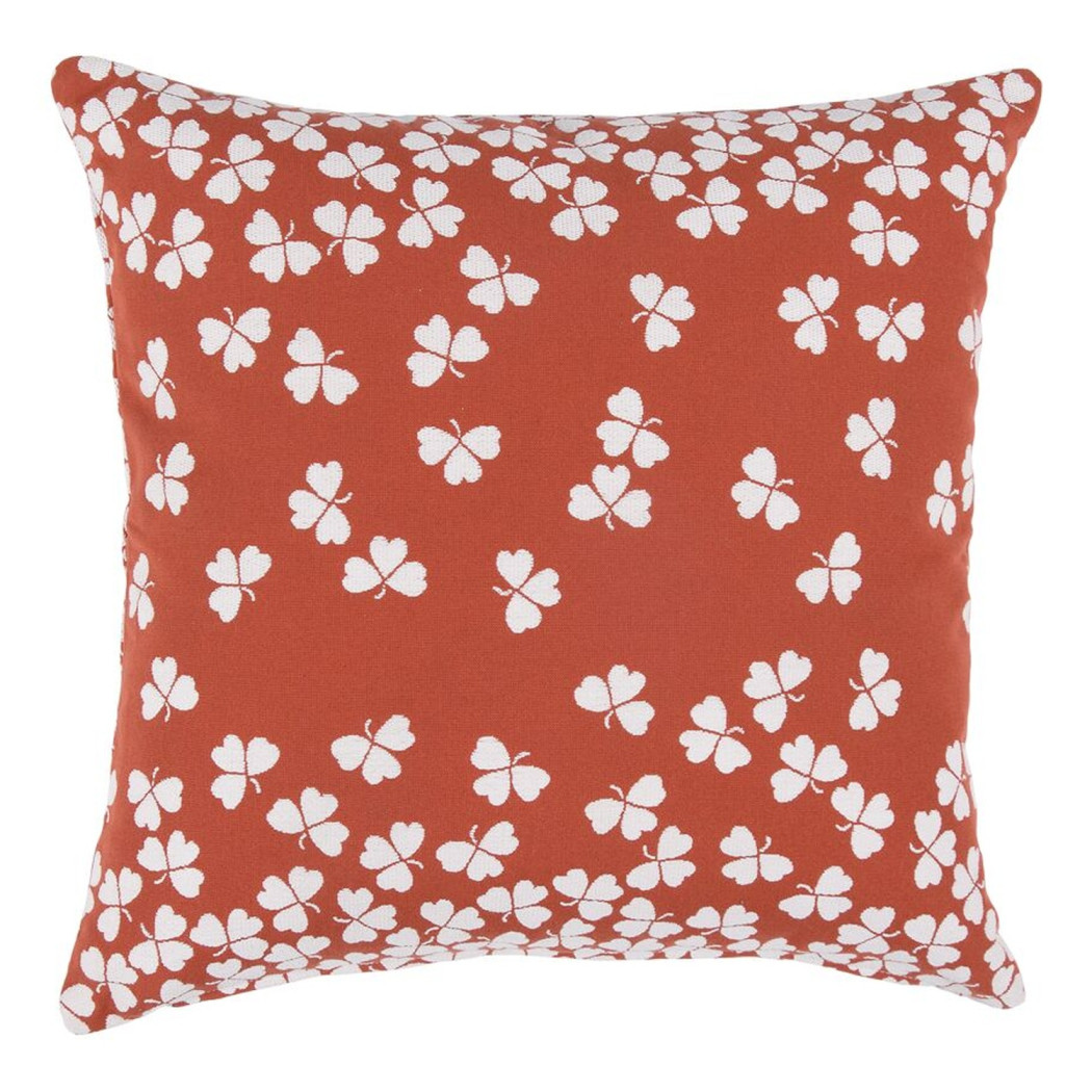 Подушка Trèfle 44x44 Red Ochre зображення №1