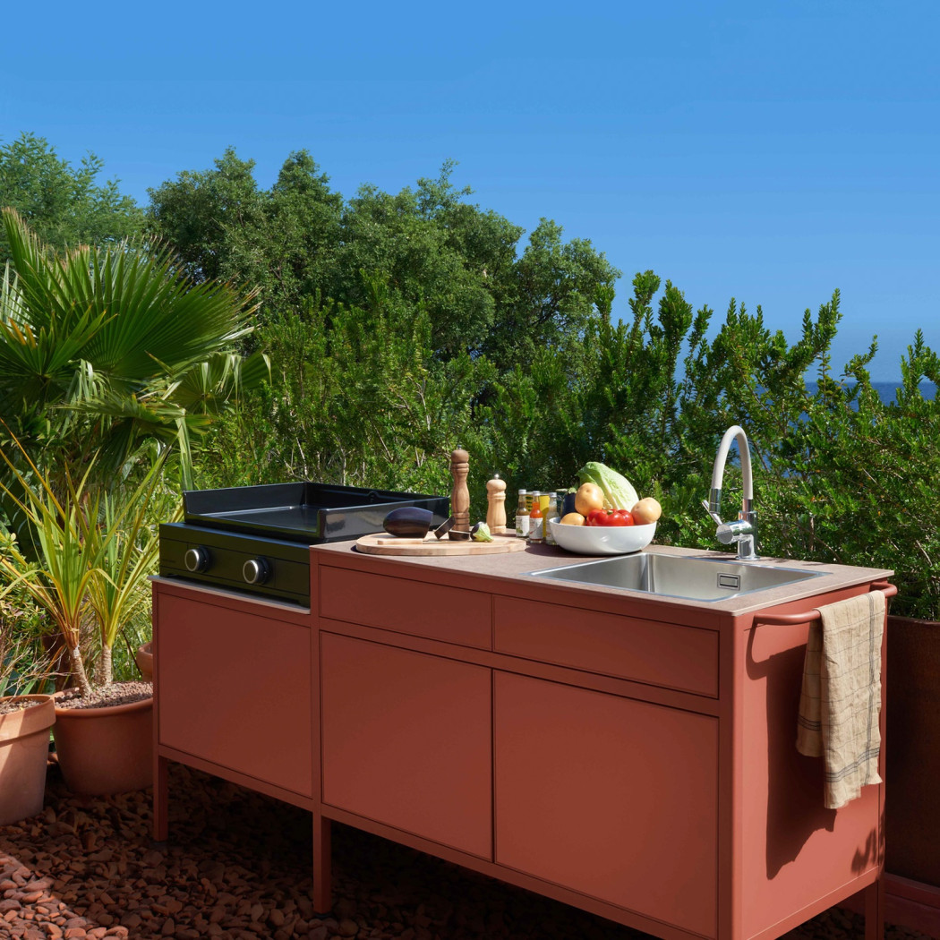 Вулична кухня GOOSTO Kitchen The Gourmet Red Ochre зображення №4