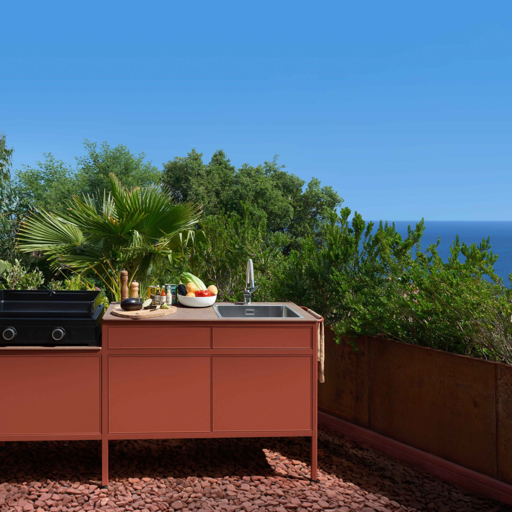 Вулична кухня GOOSTO Kitchen The Gourmet Red Ochre зображення №5