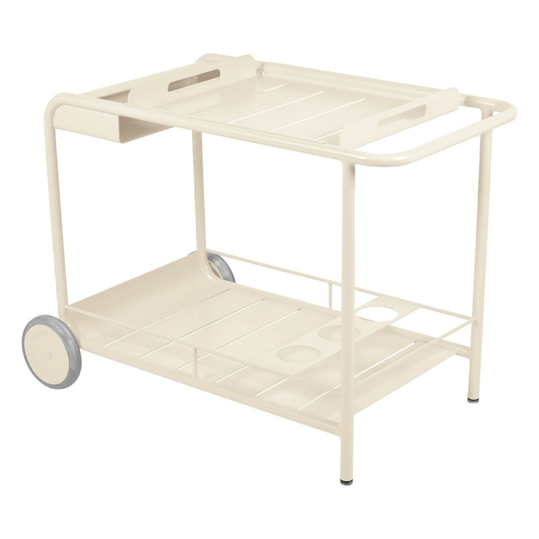 Кавовий столик Luxembourg Trolley Bar Latte Beige зображення №1 Кавовий столик Luxembourg Trolley Bar Latte Beige зображення №1