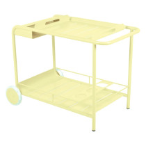 Кавовий столик Luxembourg Trolley Bar Frosted Lemon зображення №1