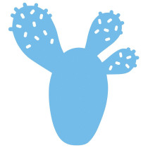 Підставка Cactus 25,5 x 24 Maya Blue зображення №1 Підставка Cactus 25,5 x 24 Maya Blue зображення №1
