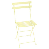 Стілець BISTRO METAL CHAIR FROSTED LEMON зображення №1 Стілець BISTRO METAL CHAIR FROSTED LEMON зображення №1