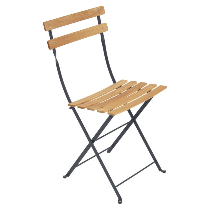 Стілець BISTRO NATURAL CHAIR ANTHRACITE зображення №1