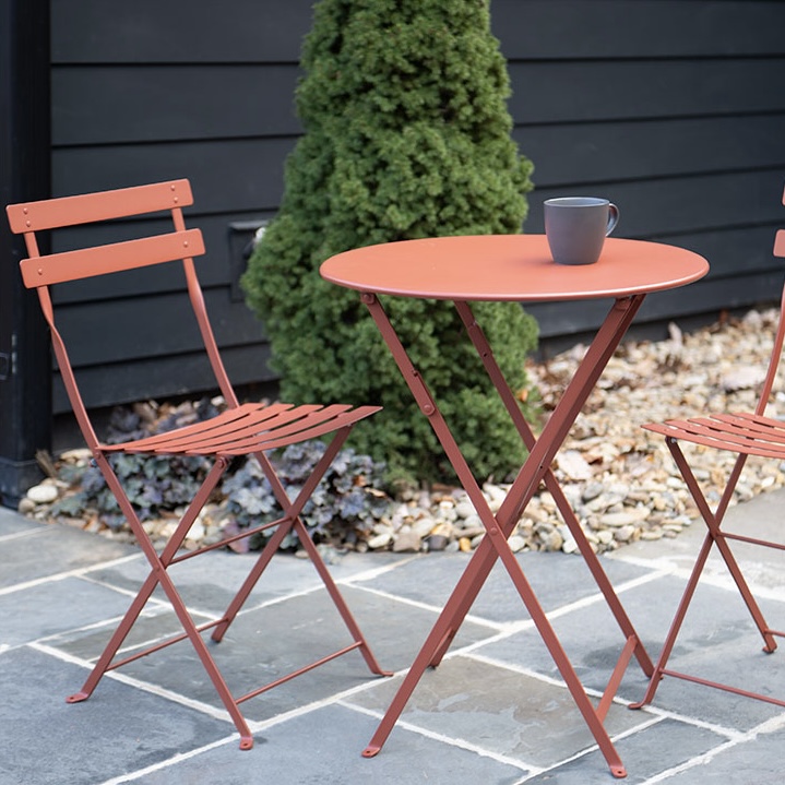 Стіл BISTRO 60 RED OCHRE зображення №7 Стіл BISTRO 60 RED OCHRE зображення №7