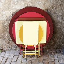 Стіл BISTRO 77 Red Ochre зображення №4 Стіл BISTRO 77 Red Ochre зображення №4