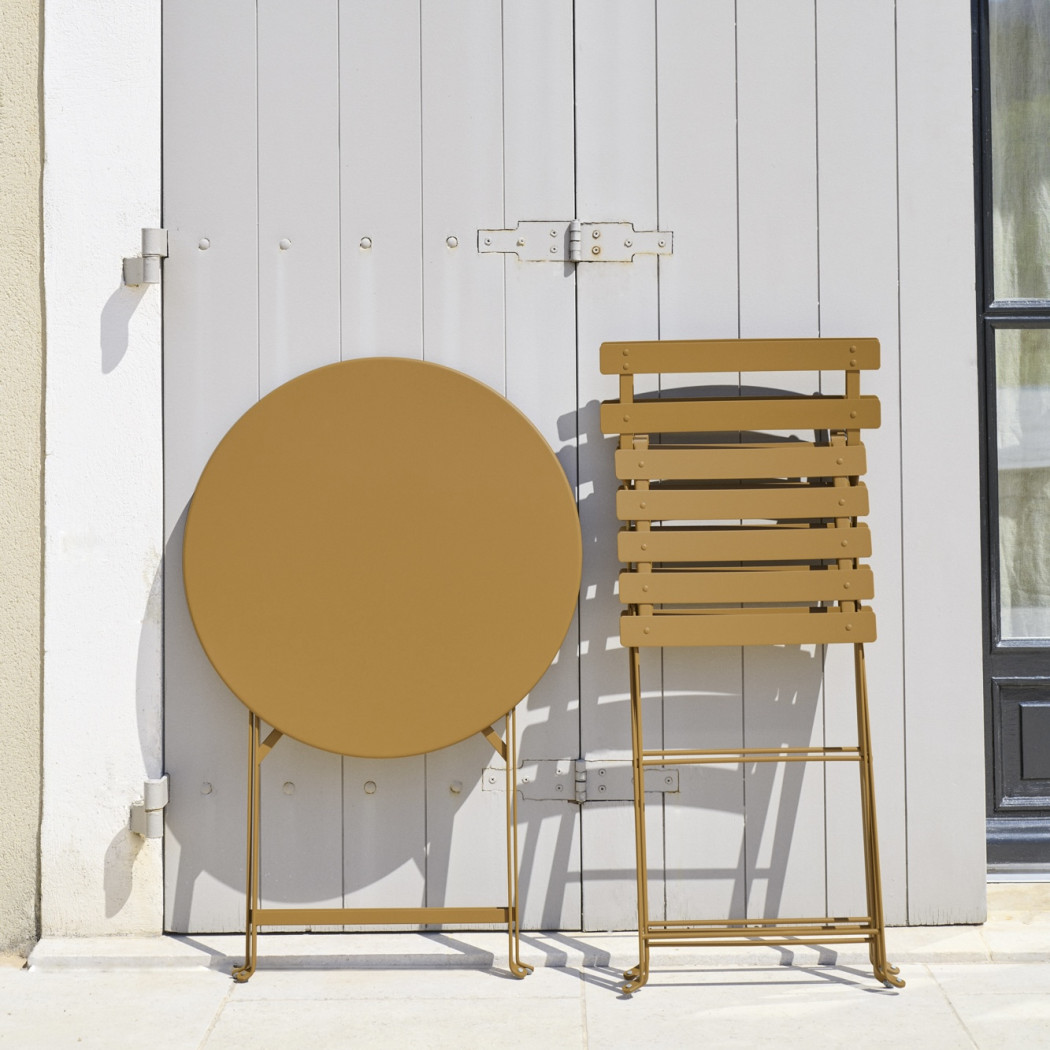 Стіл BISTRO 60 RED OCHRE зображення №5 Стіл BISTRO 60 RED OCHRE зображення №5