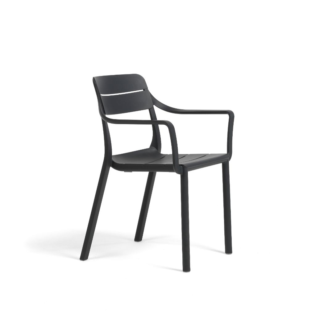 Крісло CASSIA ARMCHAIR ANTRACITE зображення №1