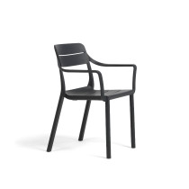 Крісло CASSIA ARMCHAIR ANTRACITE зображення №1