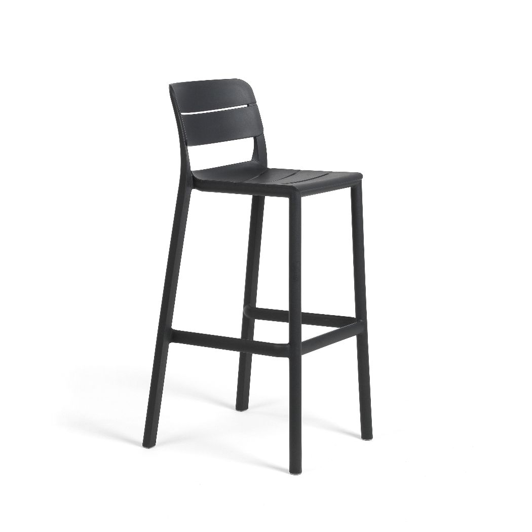 Барний стілець CASSIA STOOL ANTRACITE зображення №1
