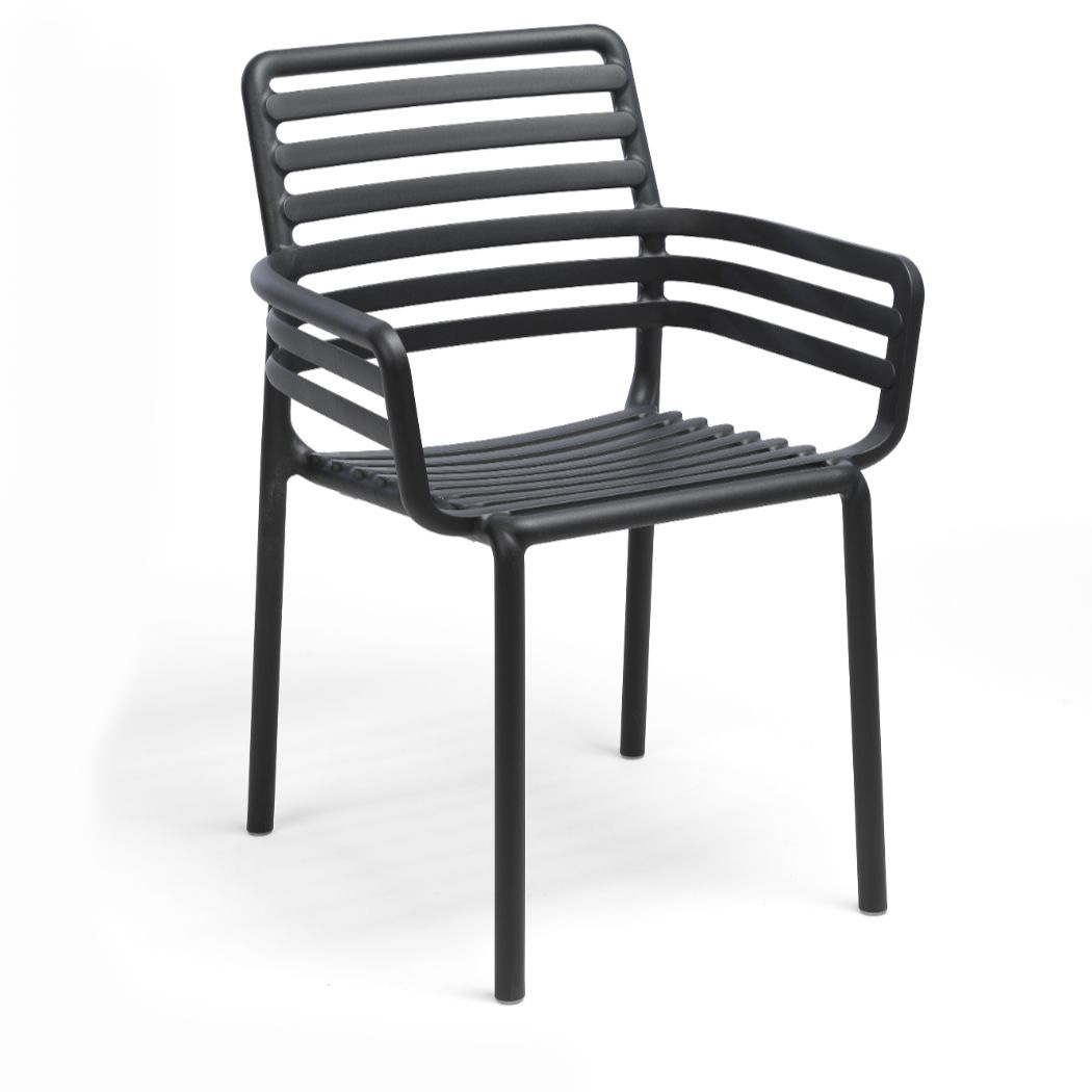 Кресло DOGA ARMCHAIR ANTRACITE фото №1