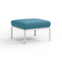 Пуф KOMODO POUF BIANCO-ADRIATIC SUNBRELLA зображення №1 Пуф KOMODO POUF BIANCO-ADRIATIC SUNBRELLA зображення №1