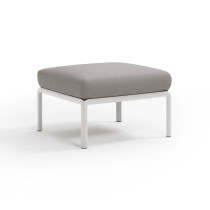 Пуф KOMODO POUF BIANCO-GRIGIO зображення №1 Пуф KOMODO POUF BIANCO-GRIGIO зображення №1