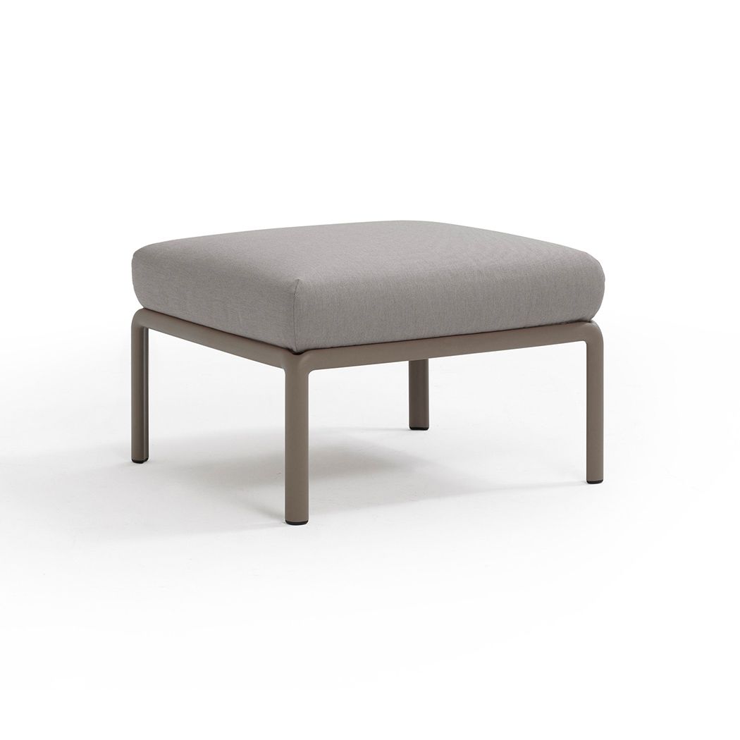 Пуф KOMODO POUF TORTORA-GRIGIO зображення №1 Пуф KOMODO POUF TORTORA-GRIGIO зображення №1