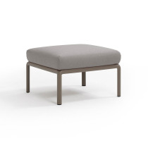Пуф KOMODO POUF TORTORA-GRIGIO зображення №1 Пуф KOMODO POUF TORTORA-GRIGIO зображення №1