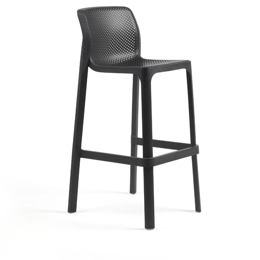 Барный стул NET STOOL ANTRACITE фото №1