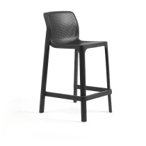 Барний стілець NET STOOL MINI ANTRACITE зображення №1