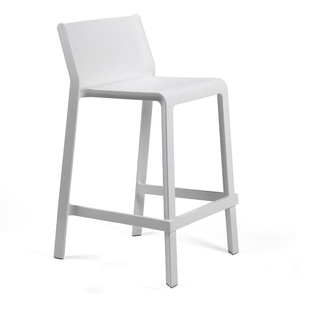 Напівбарний стілець TRILL STOOL MINI BIANCO зображення №1 Напівбарний стілець TRILL STOOL MINI BIANCO зображення №1