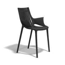 Кресло IBIZA ARMCHAIR BLACK фото №1 Кресло IBIZA ARMCHAIR BLACK фото №1