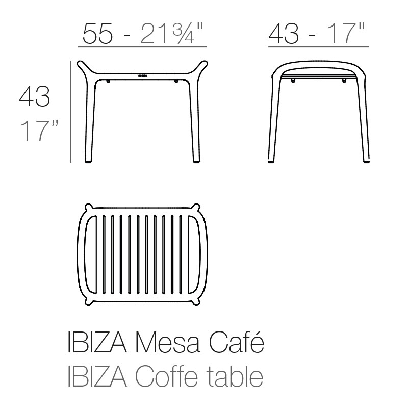 Столик IBIZA SIDE TABLE TORTORA зображення №5