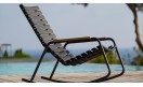 Крісло-гойдалка Reclips Rocking Chair Black Bamboo: фото - магазин CANVAS outdoor furniture.