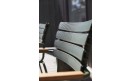 Крісло Reclips Dining Chair Bamboo Armrests Sky Blue: фото - магазин CANVAS outdoor furniture.