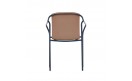 Стілець Rod Anthracite Cappuccino: фото - магазин CANVAS outdoor furniture. Стілець Rod Anthracite Cappuccino: фото - магазин CANVAS outdoor furniture.