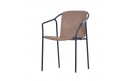 Стілець Rod Anthracite Cappuccino: фото - магазин CANVAS outdoor furniture. Стілець Rod Anthracite Cappuccino: фото - магазин CANVAS outdoor furniture.