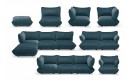 Крісло Sumo Loveseat Velvet Petrol: фото - магазин CANVAS outdoor furniture. Крісло Sumo Loveseat Velvet Petrol: фото - магазин CANVAS outdoor furniture.